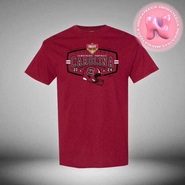 2024 Cheez-It Citrus Bowl South Carolina Gamecocks Helmet Matchup New Year Eve At Orlando FL NCAA Unisex T-Shirt