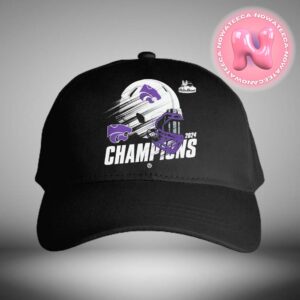 2024 Rate Bowl Game Kansas State Wildcats Champion Helmet 2024 NCAA Classic Cap Hat Snapback