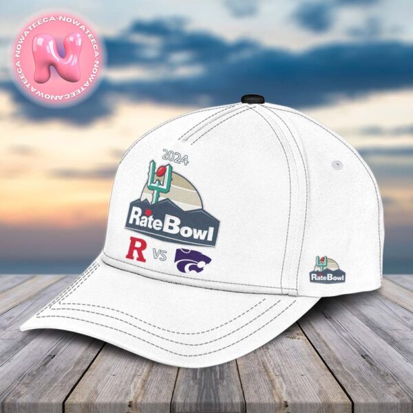 2024 Rate Bowl Rutgers Scarlet Knights Vs Kansas State Wildcats Matchup On December 26th NCAA Division Classic Cap Hat Snapback