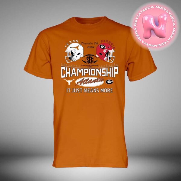 2024 Texas Longhorns Vs Georgia Football Football SEC Championship Game Bound Tee NFL Unisex T-Shirt