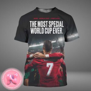 2030 World Cup Portugal The Most Special World Cup Ever Cristiano Ronaldo All Over Print Shirt