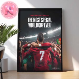 2030 World Cup Portugal The Most Special World Cup Ever Cristiano Ronaldo Home Decor Poster Canvas