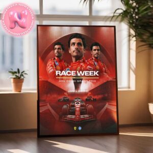 Abu Dhabi Grand Prix Race Week The Last Race Of 2024 Home Decor Poster Canvas