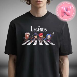 Arcane Vi-Jinx-Caitlyn-Ekko Character Of League Of Legends Unisex T-Shirt