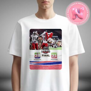 Arkansas State Red Wolves Defeated Bowling Green Falcons Matchup To Win 2024 68 Ventures Bowl NCAA Division Unisex T-Shirt