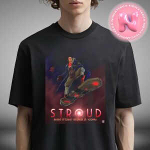 Baltimore Ravens Vs Houston Texans Matchup C. J. Stroud Arcane Character Ekko NFL Christmas Game On December 25th 2024 Unisex T-Shirt