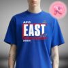 Buffalo Bills 2024 AFC East Champions NFl Playoffs Unisex T-Shirt