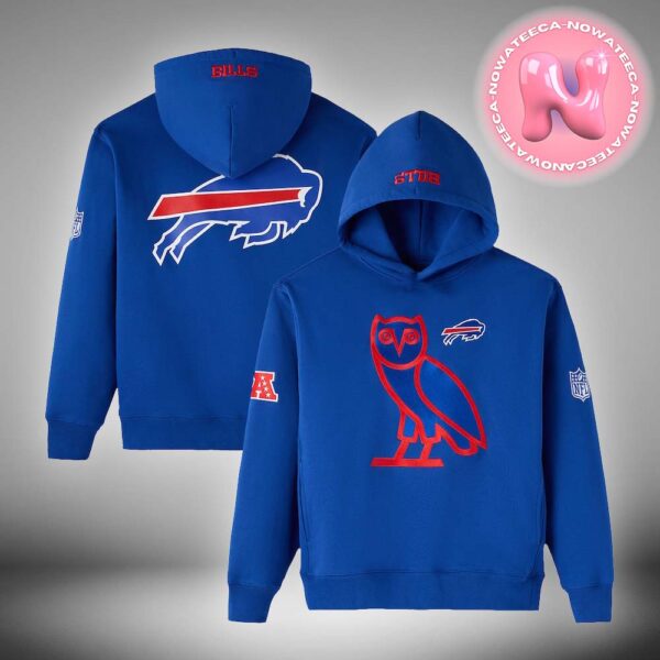 Buffalo Bills OVO Royal Icon Team NFL Pullover Unisex Hoodie