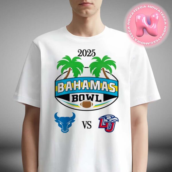 Buffalo Bulls Vs Liberty Flames 2025 Bahamas Bowl Matchup NCAA Division Unisex T-Shirt