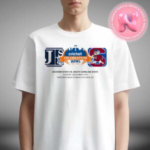 Celebration Bowl Jackson State Tigers Vs South Carolina Gamecocks Matchup Mercedes Benz Stadium In Atlanta Ga On December 14th 2024 NCAA Unisex T-Shirt