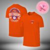 Clemson Tigers 2024 ACC Football Conference Champions Locker Room NCAA Division Two Sides Unisex T-Shirt