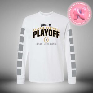 College Football Playoff 2025 12 Teams Playoff NFL Unisex Long Sleeve