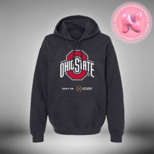 College Football Playoff 2025 First Round Ohio State Buckeyes Primary Logo NCAA Division Unisex T-Shirt Hoodie