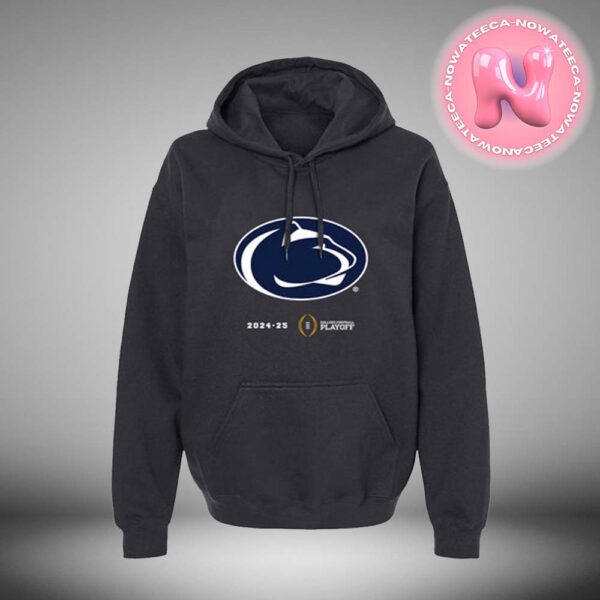 College Football Playoff 2025 First Round Penn State Nittany Lions Primary Logo NCAA Division Unisex T-Shirt Hoodie