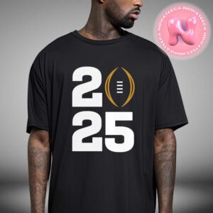 College Football Playoff 2025 National Championship Game NFL Playoffs Unisex T-Shirt