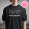 College Football Playoff 2025 National Championship Game NFL Playoffs Unisex T-Shirt