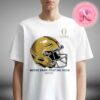 College Football Playoff 2025 SMU Mustangs Helmet NCAA Division Unisex T-Shirt