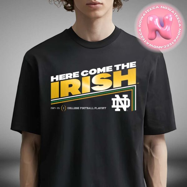 College Football Playoff 2025 Notre Dame Fighting Irish Slogan NCAA Division Unisex T-Shirt