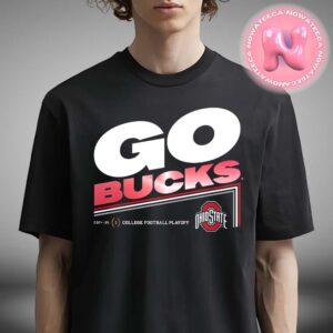 College Football Playoff 2025 Ohio State Buckeyes Slogan NCAA Division Unisex T-Shirt