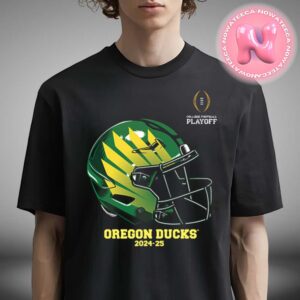 College Football Playoff 2025 Oregon Ducks Helmet NCAA Division Unisex T-Shirt