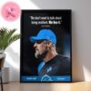 Dan Campbell Coach Of Detroit Lions 12th Win Of The Season Ties The Single Season Franchise Record 2024 NFL Playoffs Home Decor Poster Canvas