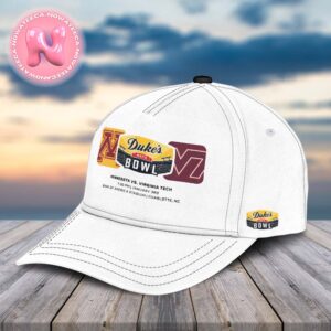 Duke’s Mayo Bowl Minnesota Golden Gophers Vs Virginia Tech Hokies At Bank Of America Stadium In Charlotte NC On January 3rd 2025 NCAA Classic Cap Hat Snapback