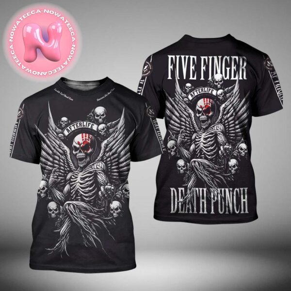 Five Finger Death Punch Limited Edition Afterlife Jersey All Over Print Shirt