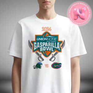 Florida Gators Vs Tulane Green Wave 024 Gasparilla Bowl Matchup 2024 Unisex T-Shirt