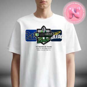 GameAbove Sports Bowl Pittsburgh Panthers Vs Toledo Rockets Matchup At Ford Field In Detroit MI On December 26th 2024 NCAA Unisex T-Shirt