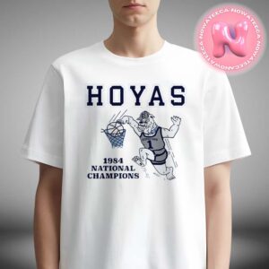 Georgetown Hoyas 1984 NCAA Champions Vintage Tee Unisex T-Shirt