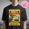 Godzilla Vs Fantastic Four The Human Torch Finghting With Godzilla From Marvel Studios Art By Mark Bagley Unisex T-Shirt