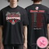 Washington Commanders Doug Williams Mitchell And Ness Black Legacy Graphic Two Sides Unisex T-Shirt