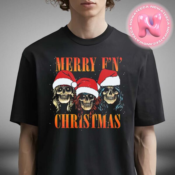 Guns N Roses Merry Christmas Merch Tee For Christmas Gift For Everyone Love Music Unisex T-Shirt