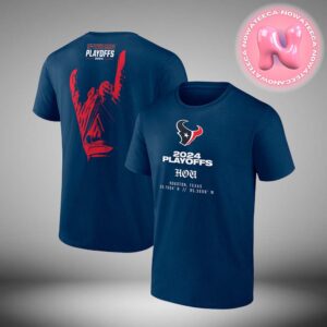 Houston Texans 2024 NFL Playoffs H-Town Made Two Sides Unisex T-Shirt