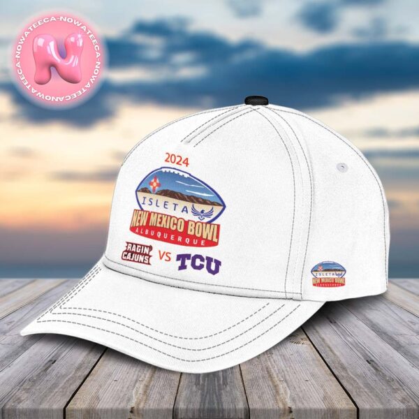 Isleta New Mexico Bowl 2024 Louisiana Ragin’ Cajuns Versus TCU Horned Frogs Matchup In Albuquerque New Mexico On Dec 28 2024 NCAA Division Classic Cap Hat Snapback