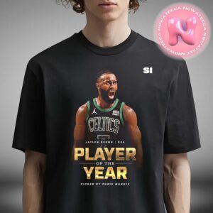 Jaylen Brown From Boston Celtics Is Player Of The Year 2024 NBA Season Unisex T-Shirt