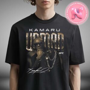 Kamaru Usman Grunge UFC 2024 Unisex T-Shirt