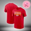 Kansas City Chiefs Nike 2024 AFC West Division Champions Locker Room Trophy Collection NFL Playoffs Two Sides Unisex T-Shirt