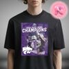 Kansas State Wildcats 2024 Rate Bowl Champions NCAA Division Unisex T-Shirt