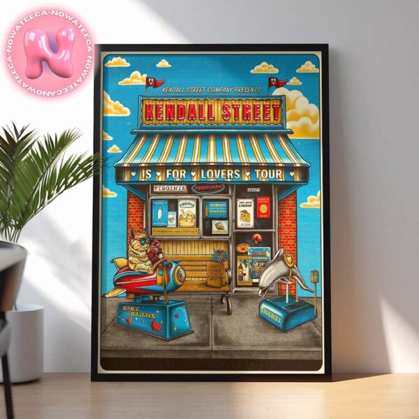 Kendall Street Is Your Lovers Tour Space For Days Poster For Thursdays In Charlottesville At Virginia Beach Shanti Home Decor Poster Canvas