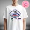 Isleta New Mexico Bowl 2024 Louisiana Ragin’ Cajuns Versus TCU Horned Frogs Matchup In Albuquerque New Mexico On Dec 28 2024 Unisex T-Shirt