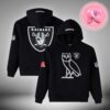 New York Giants OVO Royal Icon Team NFL Pullover Unisex Hoodie