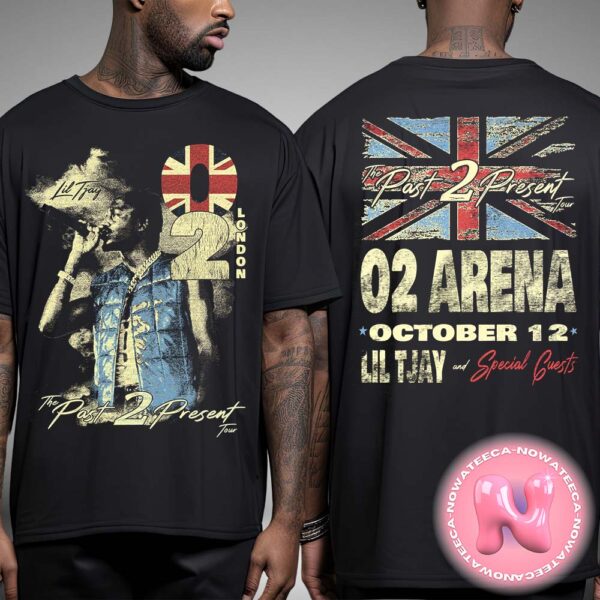 Lil Tjay The Past 2 Present Tour At 02 Arena In London On October 12th 2024 Unisex T-Shirt