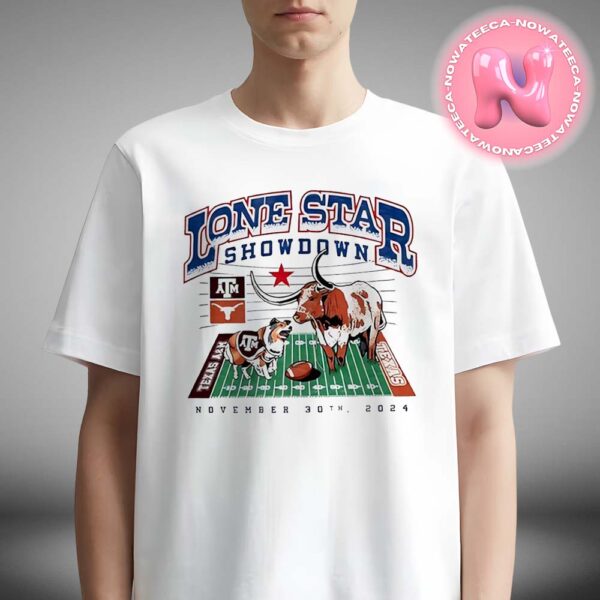 Lone Star Showdown Football 2024 Texas Longhorns Vs Texas AM Aggies Matchup Unisex T-Shirt