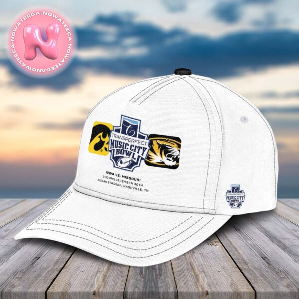 Music City Bowl Iowa Hawkeyes Vs Missouri Tigers Matchup At Nissan Stadium In Nashville TN On December 30th 2024 NCAA Classic Cap Hat Snapback