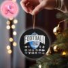 Duke Condensed Vs Wake Forest Matchup 2024 NCAA Womens College Cup Christmas Tree Decorations Ornament