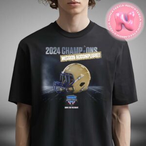 Navy Midshipmen Football 2024 Armed Forces Bowl Champions NCAA Division Unisex T-Shirt