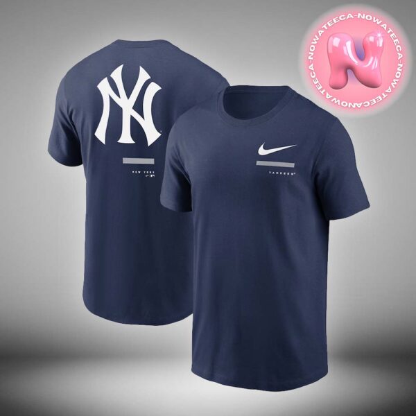 New York Yankees Nike Over the Shoulder MLB Two Sides Unisex T-Shirt