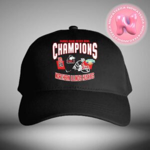 Northern Illinois Huskies 2024 Famous Idaho Potato Bowl Champions Helmet NCAA Division Classic Cap Hat Snapback