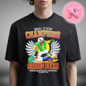 Oregon Ducks NCAA Big Ten Champions 2024 Unisex T-Shirt